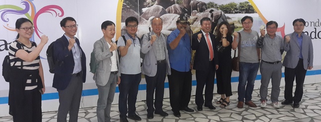 Wartawan Asean-Korea Berwisata di Provinsi Bangka Belitung