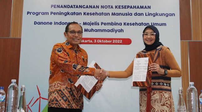 Kerjasama Danone Indonesia dan MPKU PP Muhammadiyah