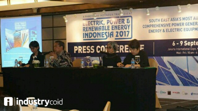 Press conference Pamerindo Electronic, Power & Renewable Energy 2017