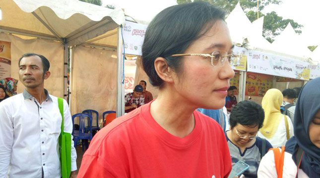 Kepala Dinas Kebudayaan dan Pariwisata Sumatera Selatan, Irene Camelyn Sinaga (Chodijah Febriyani/Industry.co.id)