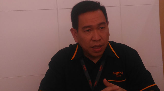 Direktur Utama PT Mitra Pinasthika Finance (MPM Finance), Johny Kandano (Foto: Wiyanto/Industry.co.id)
