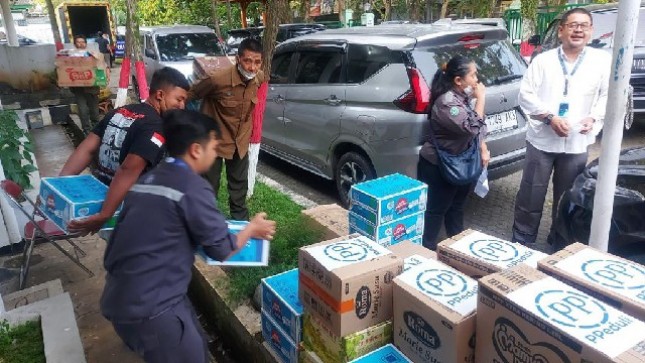 Bantuan PTPP ke ke Korban Gempa Cianjur