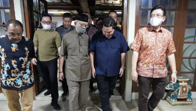 Menteri BUMN Erick Thohir bersilaturahim bersama tokoh dan sesepuh Jawa Barat