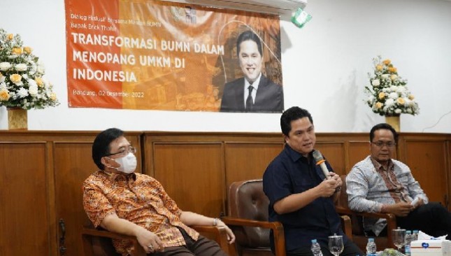 Erick Thohir dialog bersama masyarakat Jawa Barat