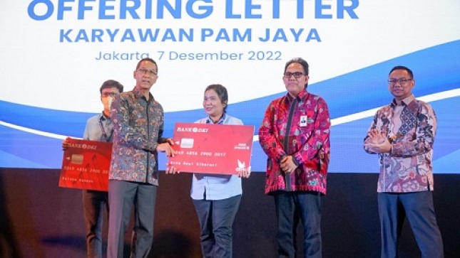 Kolaborasi BUMD DKI Jakarta, Bank DKI Layani Pembayaran Gaji Karyawan Baru PAM Jaya