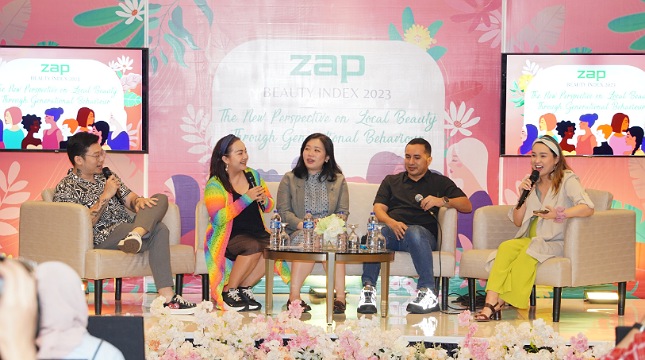 Konferensi pers ZAP Beauty Index 2023