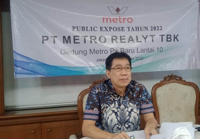 Sukardi, Direktur Keuangan PT Metro Realty Tbk. (Foto: Abe)