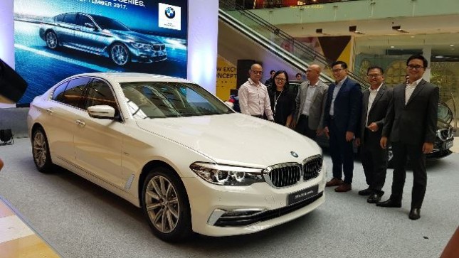 BMW Indonesia perkenalkan all-new BMW Seri 5 di Surabaya. (Foto Humas)