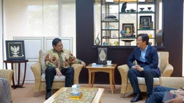 Temui Menteri Airlangga, CEO LG International Bahas Pemanfaatan Gas Pabrik Petrokimia (Foto Ridwan/INDUSTRY.co.id)