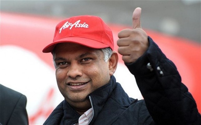 CEO Group AirAsia Tony Fernandes (Foto Ist)