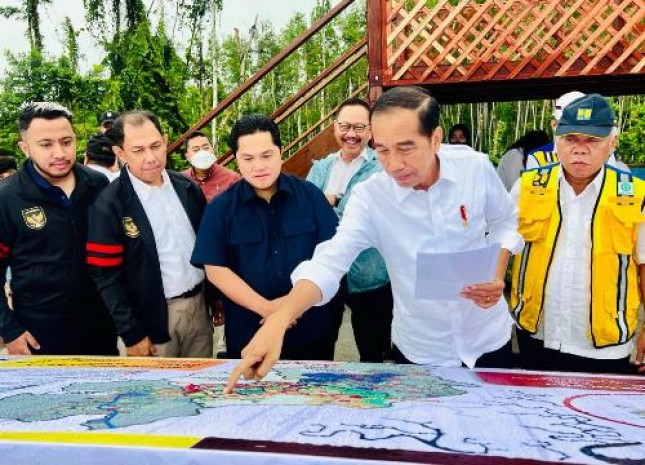 Presiden Jokowi Targetkan Bangun Pusat Latihan Sepak Bola di IKN