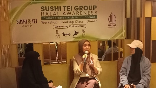 Sushi Tei jelang Ramadhan menyelenggarakan workshop terkait kehalalan menu restoran