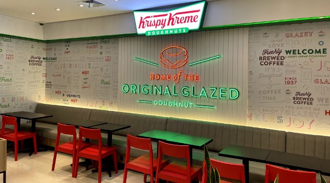 Krispy Kreme di Lippo Plaza Keboen Raya Bogor.