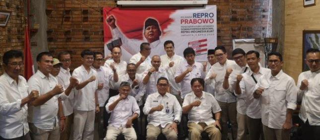 Relawan Prabowo (REPRO). (Foto Dok Tribun) 