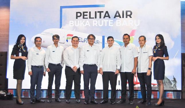 Pelita Air buka 3 rute baru ke Palembang, Padang dan Pekanbaru.