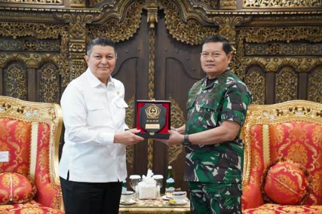 Panglima TNI Laksamana Yudo Margono Terima Kunjungan Kepala BNPT RI