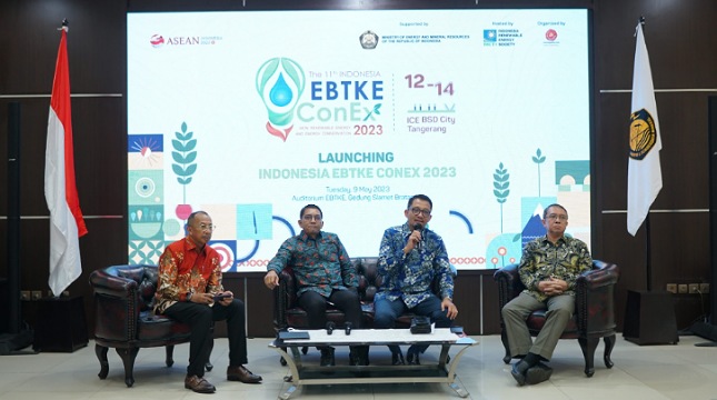 Launching The 11th Indonesia EBTKE Conference and Exhibition 2023
