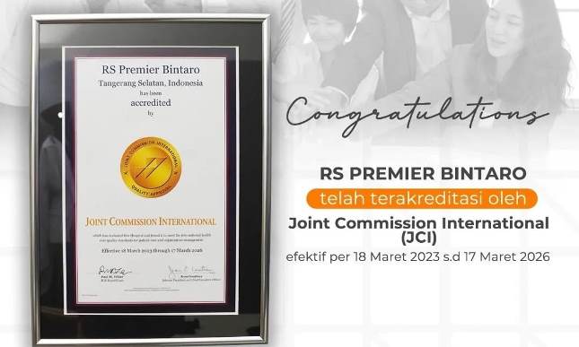 RS Premier Bintaro Kembali Raih Akreditasi JCI.