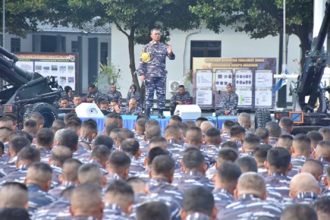 Pengarahan Dankormar Mayjen Tni Mar Widodo Purwanto…