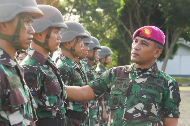 Komandan Pangkalan Utama TNI Angkatan Laut (Danlantamal) IX Ambon, Brigjen TNI (Mar) Said Latuconsina