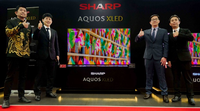 Sharp Luncurkan TV AQUOS XLED 4K Terbaru 