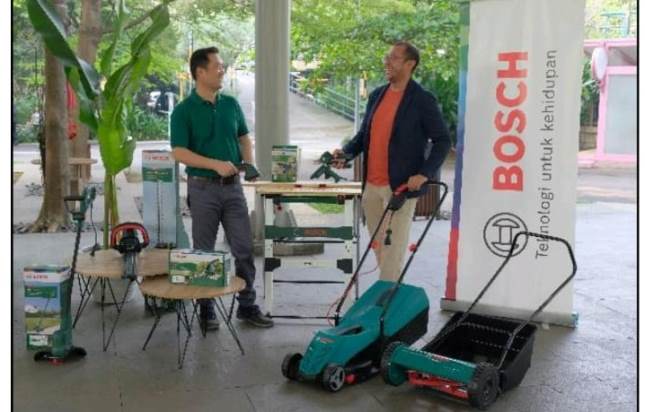 Bosch kenalkan 8 alat canggih untuk berkebun di rumah.