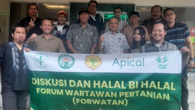 Diskusi dan Halal bihalal Forum Wartwan Pertanian (Forwatan)