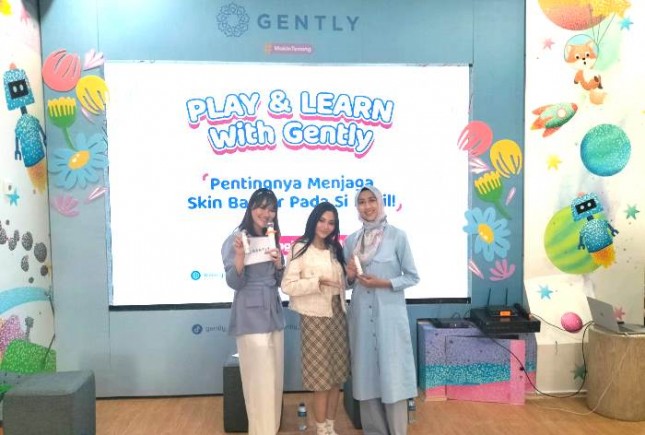 Gently luncurkan Baby Face Cream Advanced 5in1.