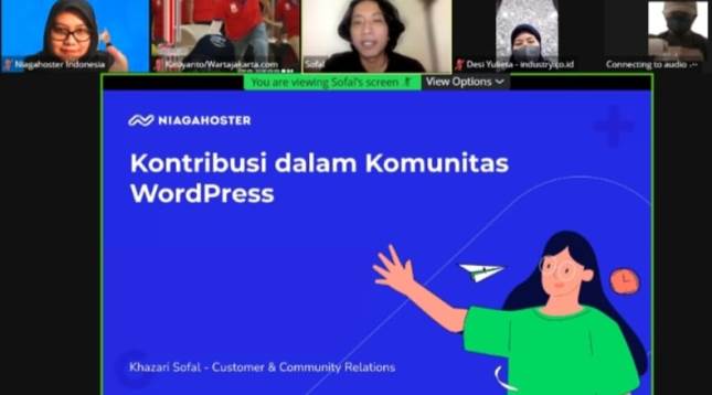 Kontribusi Niagahoster untuk Bangkitkan Komunitas WordPress Indonesia