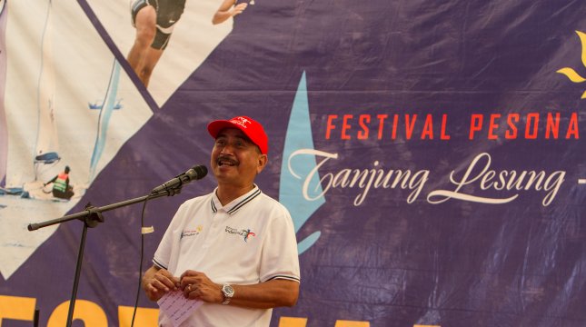 Menteri Pariwisata Arief Yahya Saat Membuka Resmi FPTL 2017 di Tanjung Lesung. (Foto: IST)