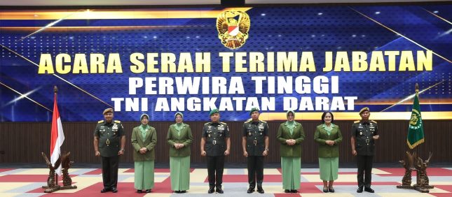 Kasad Jenderal Dudung Abdurachman Pimpin Sertijab…