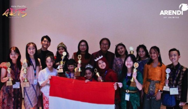 Anak-anak Indonesia yang borong penghargaan di APAF 2023.