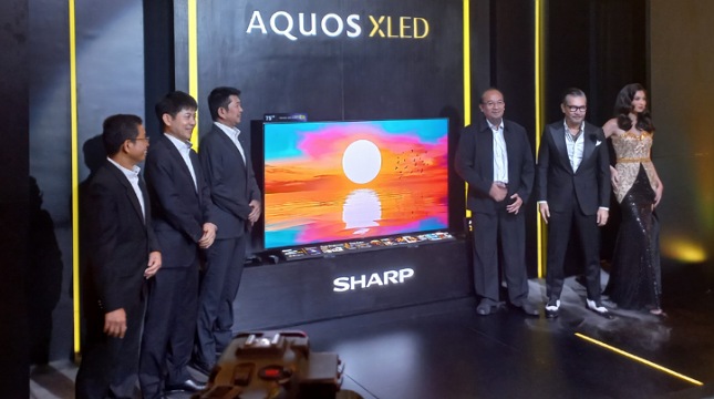 Peluncuran Sharp TV AQUOS XLED 