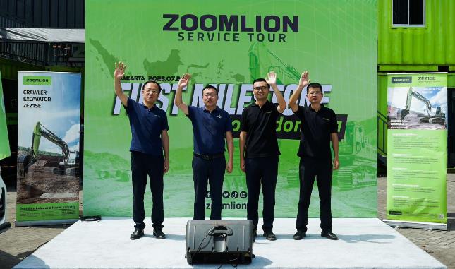 Zoomlion luncurkan service tour.