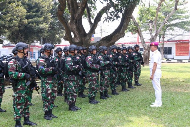 Dankormar Sambut Kontingen Latgabma Talisman Sabre 2023