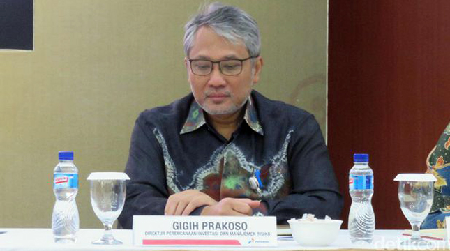 Direktur Perencanaan Investasi dan Manajemen Risiko Pertamina Gigih Prakoso
