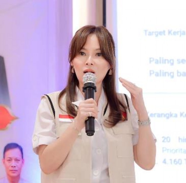 Li Claudia Chandra Kobarkan Semangat Menangkan Prabowo