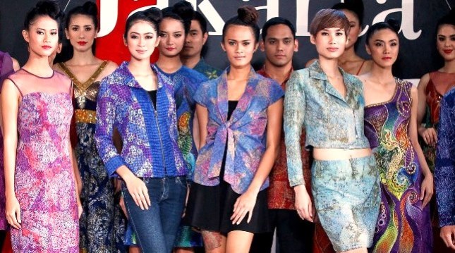 Peragaan Busana pada Jakarta Fashion Week. (Foto Show)