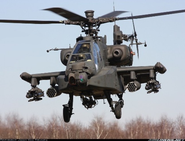 Helikopter Apache TNI AU (Foto Ist)