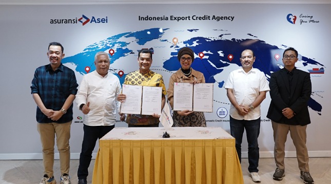 Penandatanganan MoU antara PT Asuransi Asei Indonesia dengan GeTI Incubator