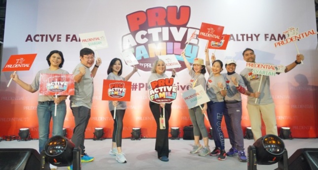 Prudential Indonesia menggelar ajang olahraga bersama PRUActive Family by Prudential. 