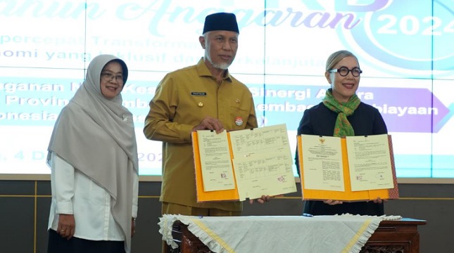 Kerjasama Lembaga Pembiayaan Ekspor Indonesia (LPEI) / Indonesia Eximbank dan Pemerintah Provinsi Sumatera Barat