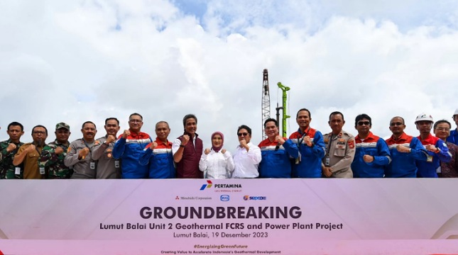 Groundbreaking Unit 2 PT PGE Area Lumut Balai