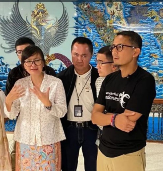 Claudia Ingkiriwang, Direktur Utama Taman Mini Indonesia Indah (TMII).