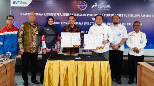 PT KPI Dan KSOP Kelas 1 Balikpapan Teken Perjanjian…