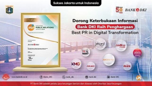 Dorong Keterbukaan Informasi, Bank DKI Raih Penghargaan…