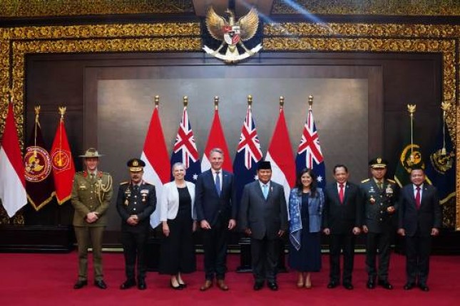 Panglima TNI Dampingi Menhan RI Terima Waperdam Australia