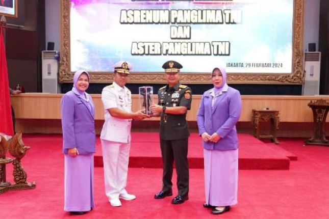 Kasum TNI Pimpin Sertijab Asrenum dan Aster Panglima TNI