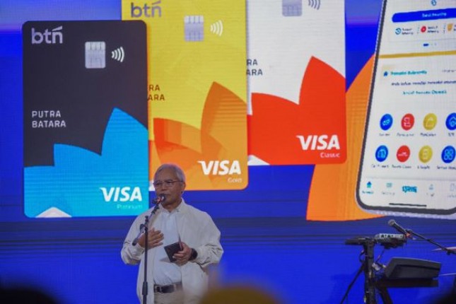 LUNCURKAN KARTU DEBIT VISA CONTACTLESS, BTN OPTIMISTIS BAKAL DONGKRAK TRANSAKSI 20%