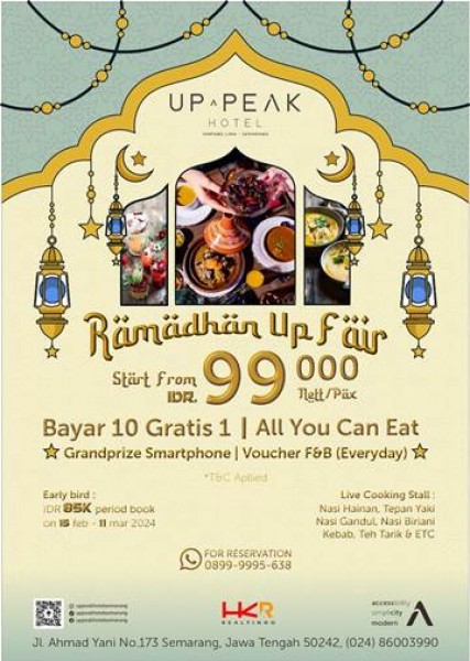 Daftar Paket Bukber Ramadhan 2024 di Restoran Kelolaan HKR, Paket All You Can Eat Mulai Rp 99 Ribu